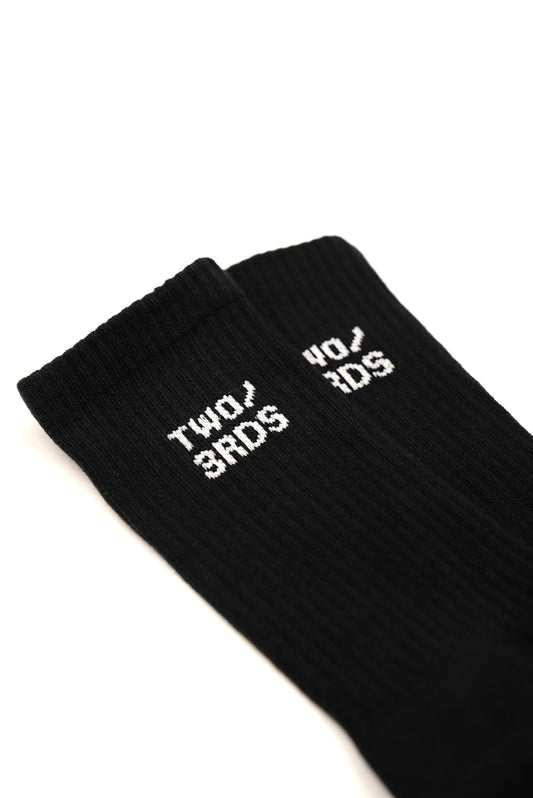 Black Crew Socks (5 Pack)